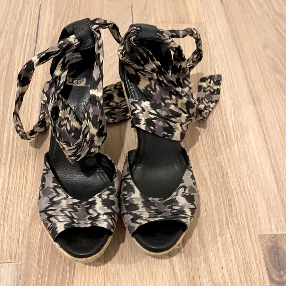 Ugg platform wedges